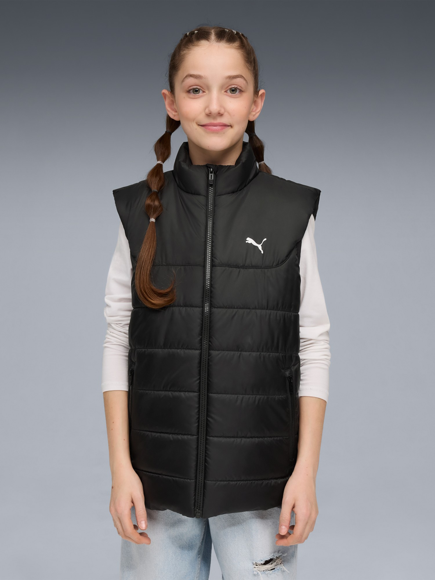 Жилет детский Puma ESS Padded Vest черный 68522401 изображение 2