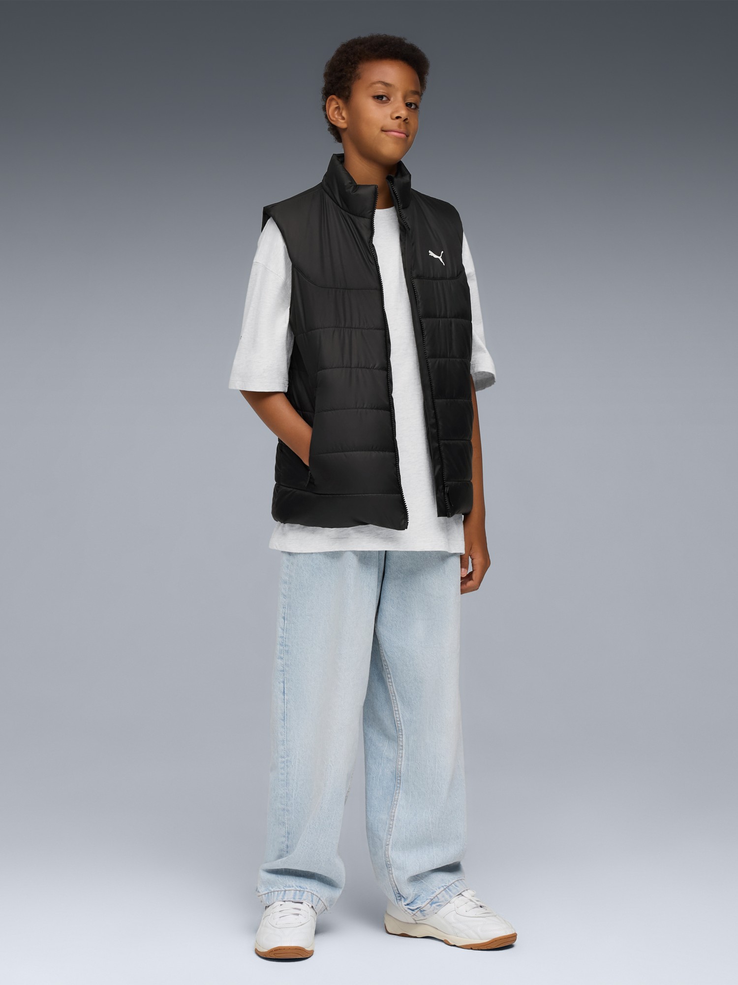 Жилет детский Puma ESS Padded Vest черный 68522401 изображение 4