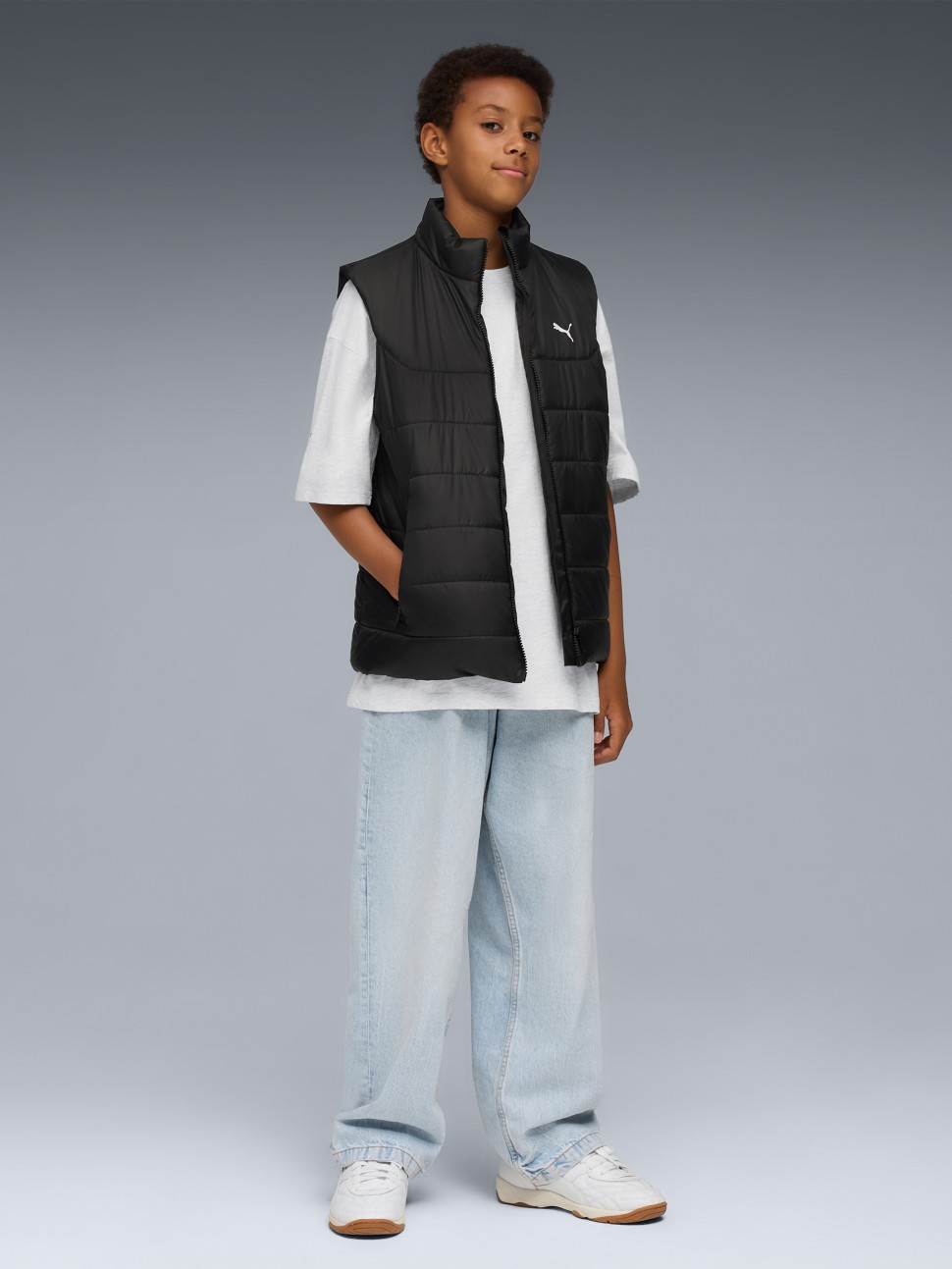 Жилет дитячий Puma ESS Padded Vest чорний 68522401 — фото 4