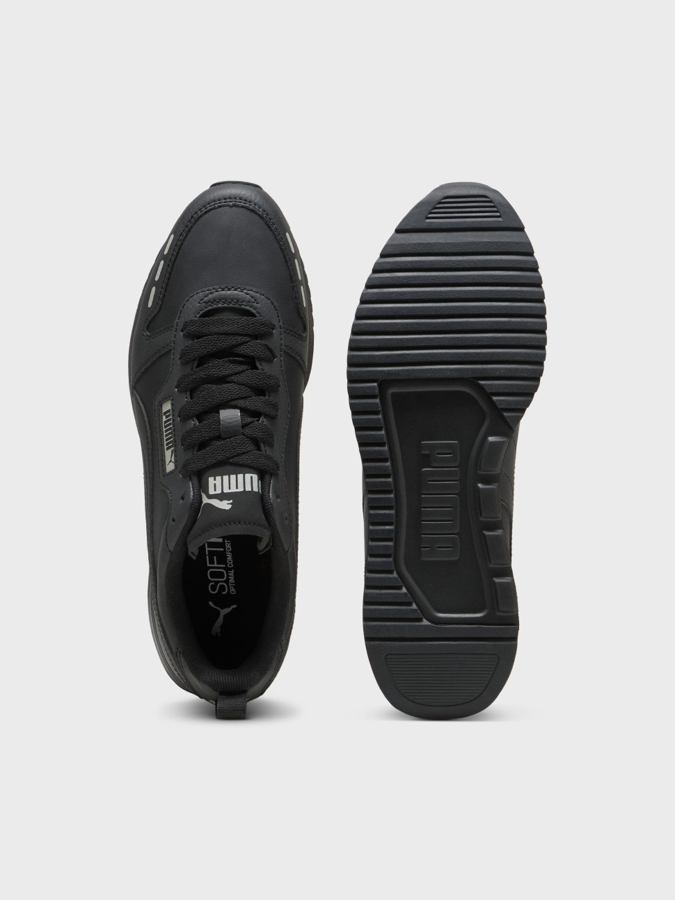 Кроссовки мужские Puma R78 SL черные 37412701 — фото 7