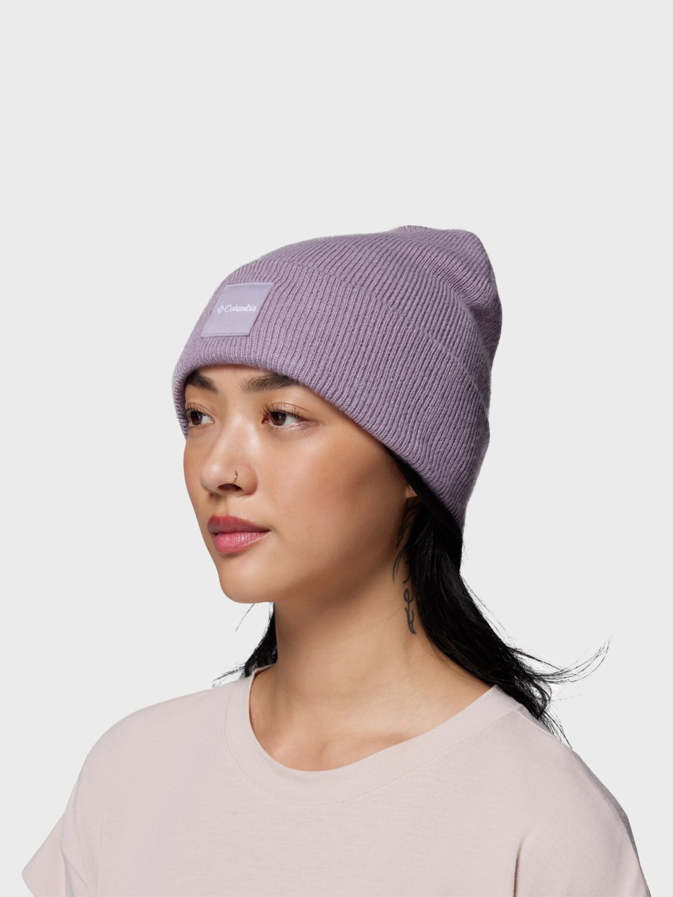 Шапка Columbia City Trek™ Heavyweight Beanie бузкова 1911251-554 — фото 3