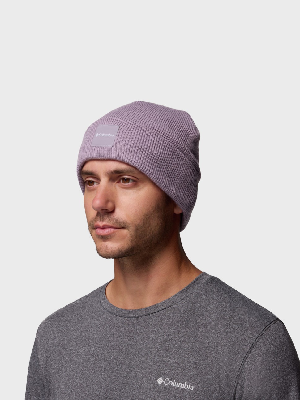 Шапка Columbia City Trek™ Heavyweight Beanie бузкова 1911251-554 — фото 5