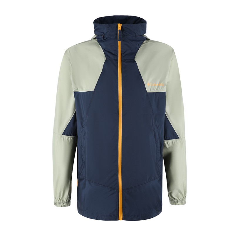 Вітрівка чоловіча Columbia Point Park™ Windbreaker темно-синя 1890072-467 — фото 1