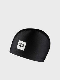 Шапочка для плавания детская Arena UNIX II JR черная 002384-107 изображение 2