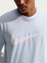 Футболка чоловіча Nike M NSW TEE ICON SWOOSH блакитна DC5094-408 изображение 6