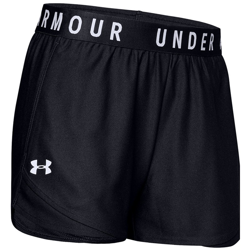 Шорты женские Under Armour Play Up  3.0 черные 1344552-001 изображение 1