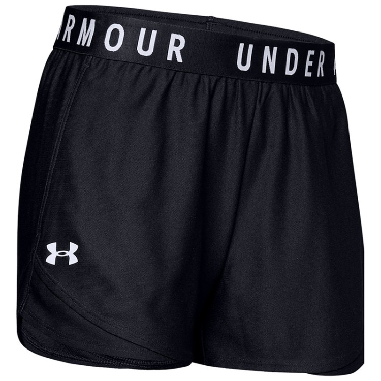 Шорти жіночі Under Armour Play Up Shorts 3.0 чорні 1344552-001 изображение 1