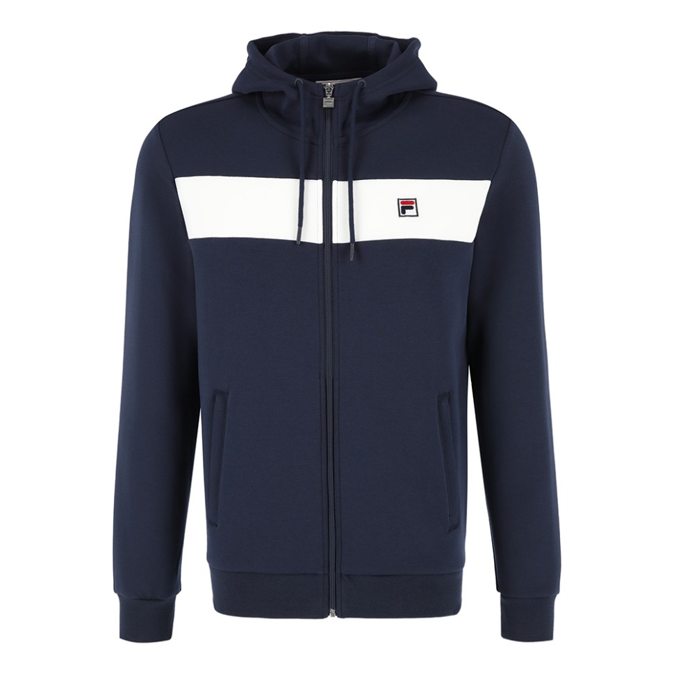 Толстовка мужская Fila синяя 110548-MW — Sport City Толстовка мужская Fila синяя 110548-MW