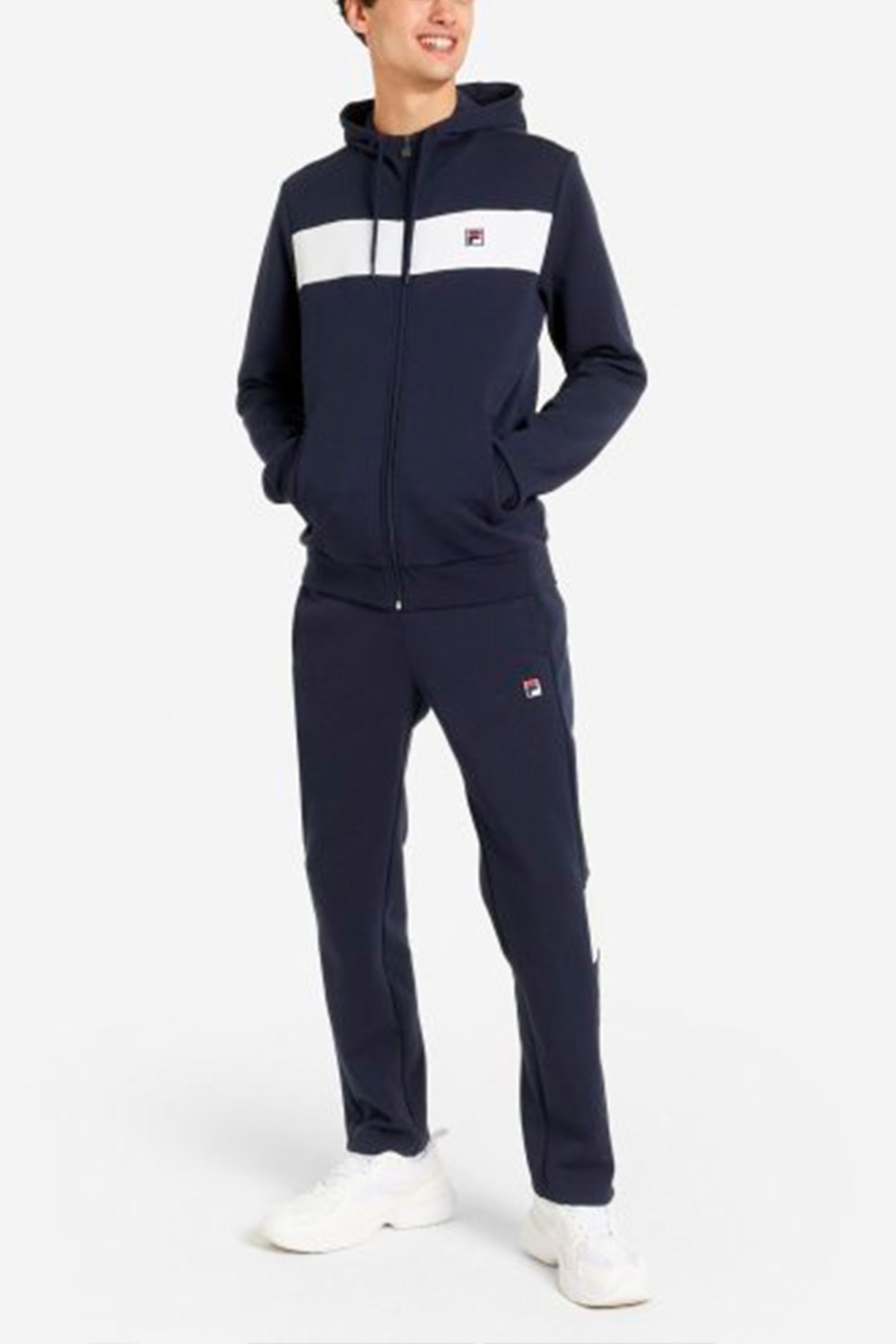 Толстовка мужская Fila синяя 110548-MW — фото 4 — Sport City Толстовка мужская Fila синяя 110548-MW — фото 4