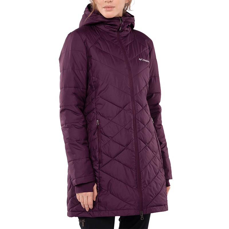 Куртка жіноча Columbia  Heavenly Long Hdd Jacket  фіолетова 1738161-522 — фото 3