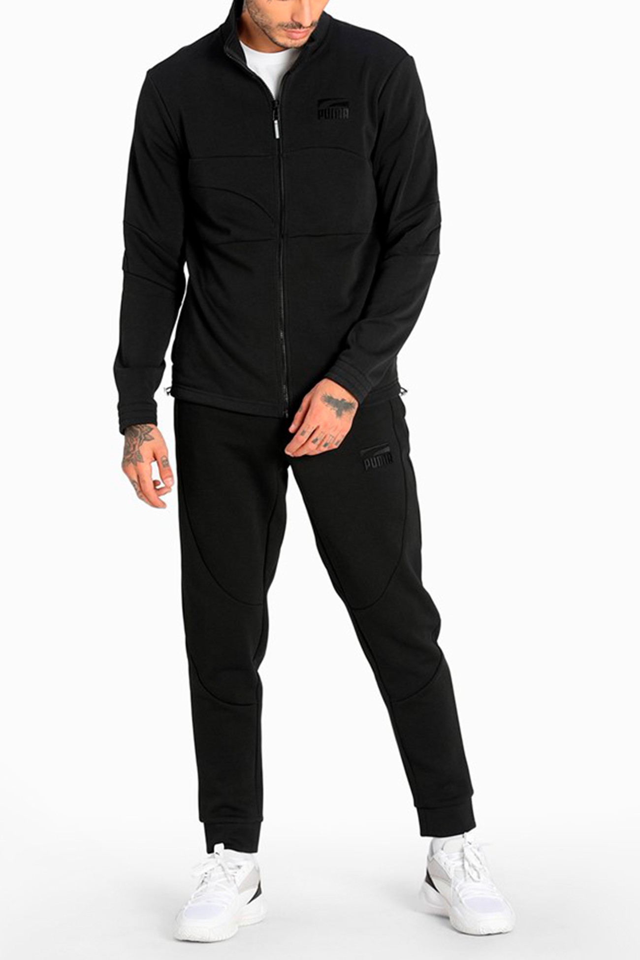 Толстовка мужская Puma черная 53219401 изображение 2