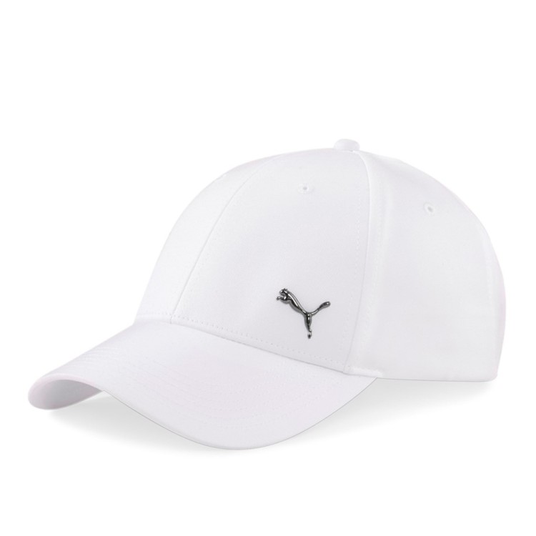 Бейсболка Puma Metal Cat Cap белая 02126948 изображение 1