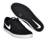 Кеды мужские Nike SB Check Solarsoft черные 843895-001 изображение 3