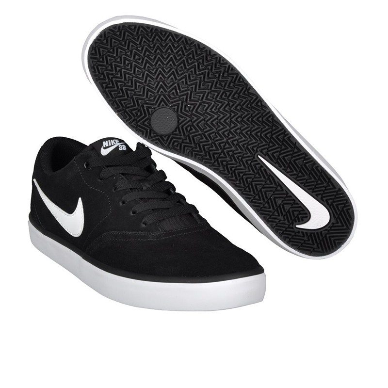 Кеды мужские Nike SB Check Solarsoft черные 843895-001 изображение 3
