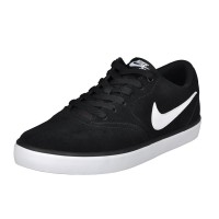 Кеды мужские Nike SB Check Solarsoft черные 843895-001 изображение 4