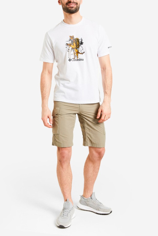 Футболка чоловіча Columbia Timber Point™ Graphic Tee біла 2022251-101 изображение 4