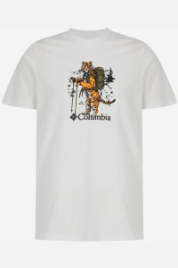 Футболка чоловіча Columbia Timber Point™ Graphic Tee біла 2022251-101 изображение 5