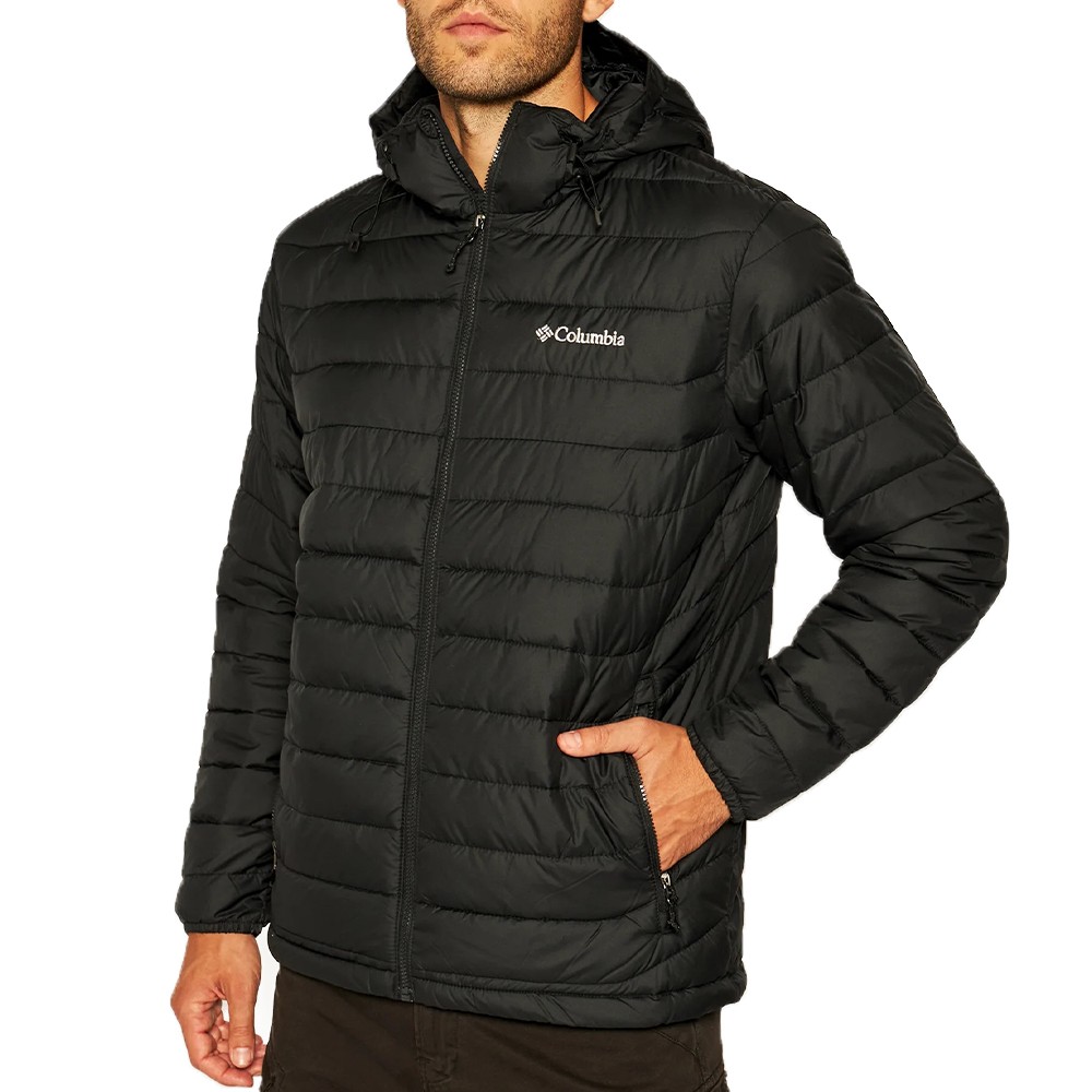 Куртка мужская Columbia Powder Lite Jacket черная 1693931-010 изображение 1