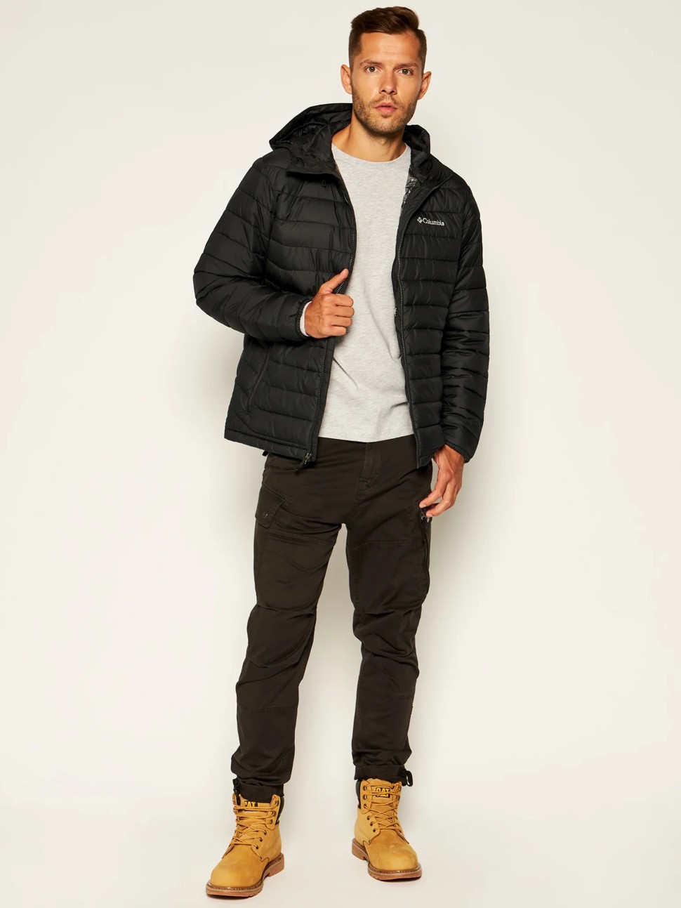 Куртка чоловіча Columbia Powder Lite Jacket чорна 1693931-010 — фото 4