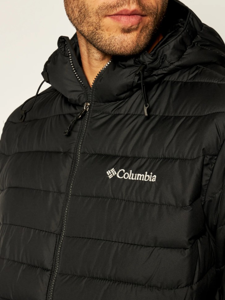 Куртка чоловіча Columbia  Powder Lite Jacket  чорна 1693931-010 изображение 5