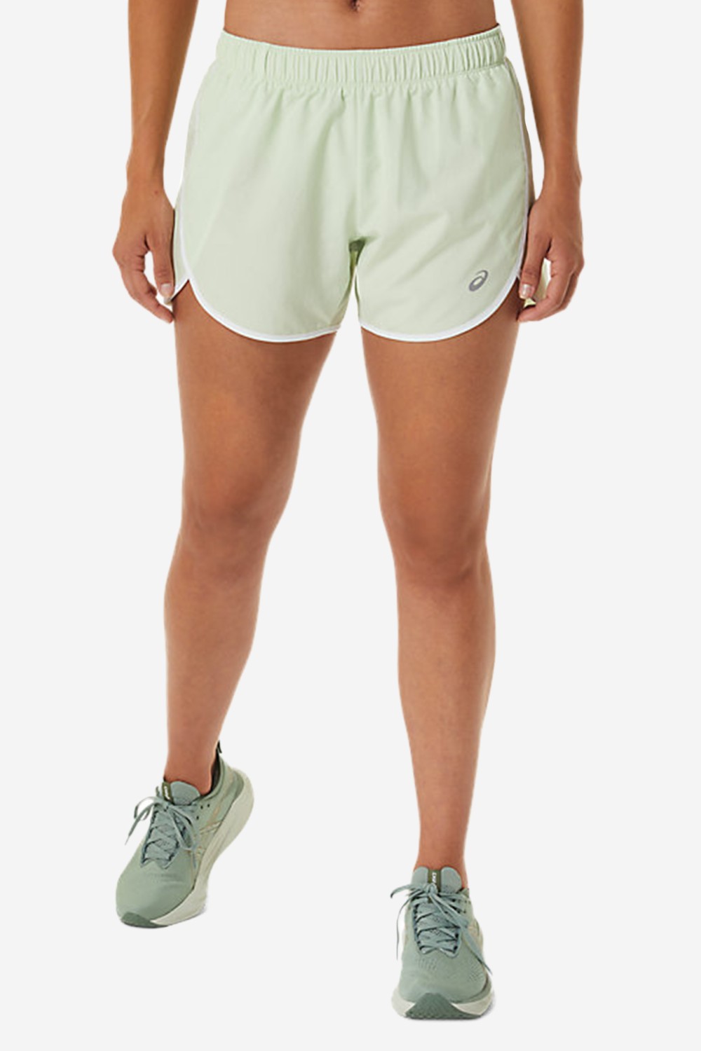 Шорты женские Asics ICON 4IN SHORT мятные 2012C740-300 изображение 2