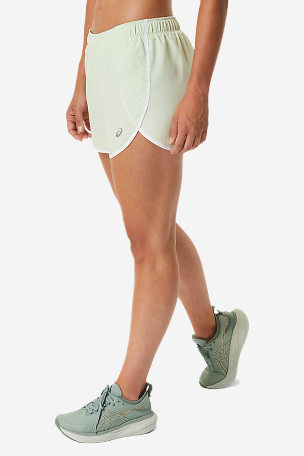 Шорты женские Asics ICON 4IN SHORT мятные 2012C740-300 изображение 3