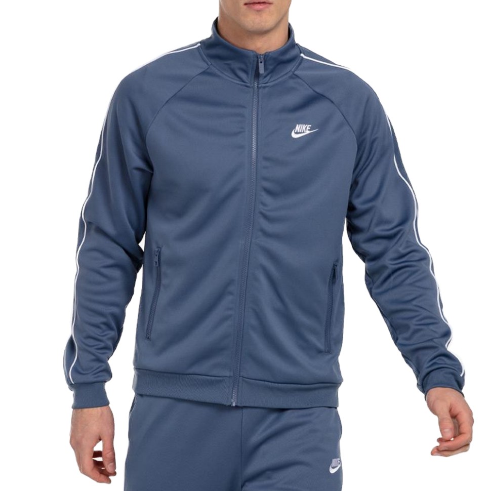 Толстовка чоловіча Nike M NK CLUB PK FZ JKT графiтова DX0670-491 — фото 1