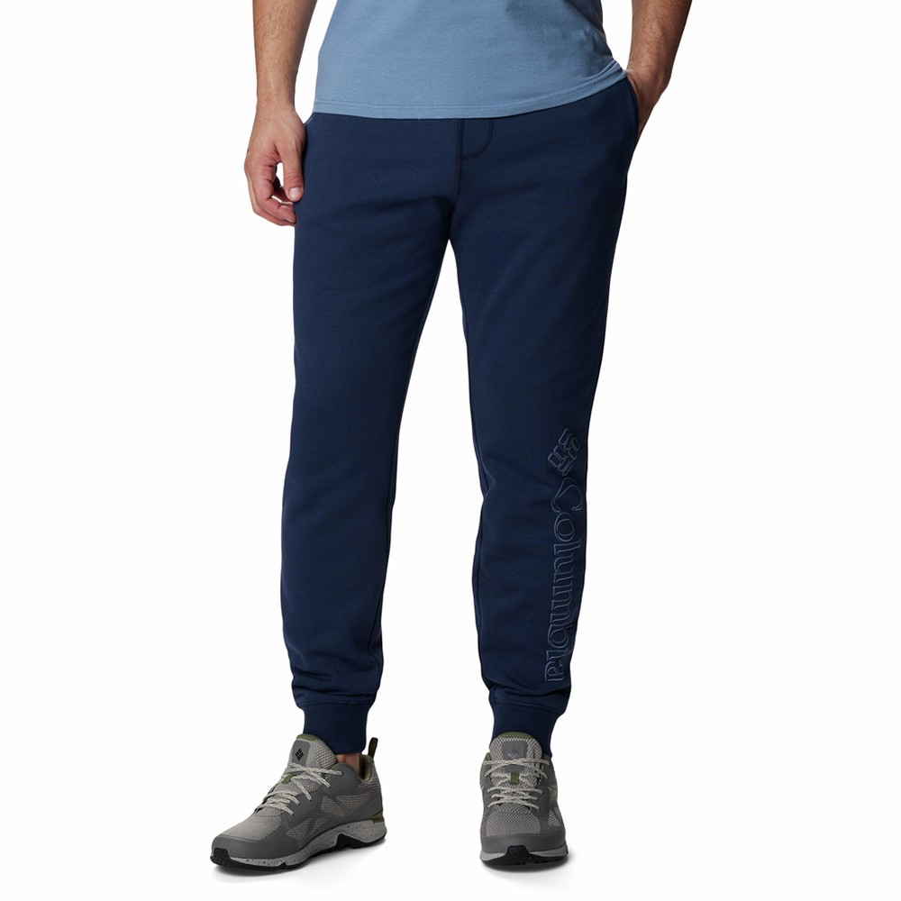 Брюки мужские Columbia M CSC Logo™ Fleece Jogger II синие 1911601-468 изображение 1