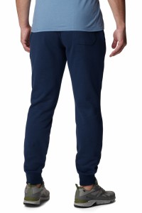 Штани чоловічі Columbia M CSC Logo™ Fleece Jogger II сині 1911601-468 изображение 4