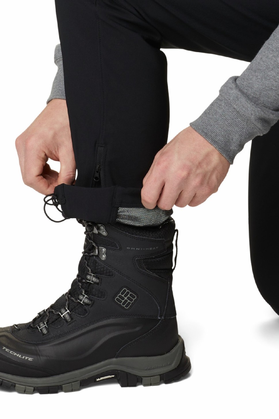 Штани чоловічі Columbia Passo Alto™ III Heat Pant чорні 2013021-010 — фото 5