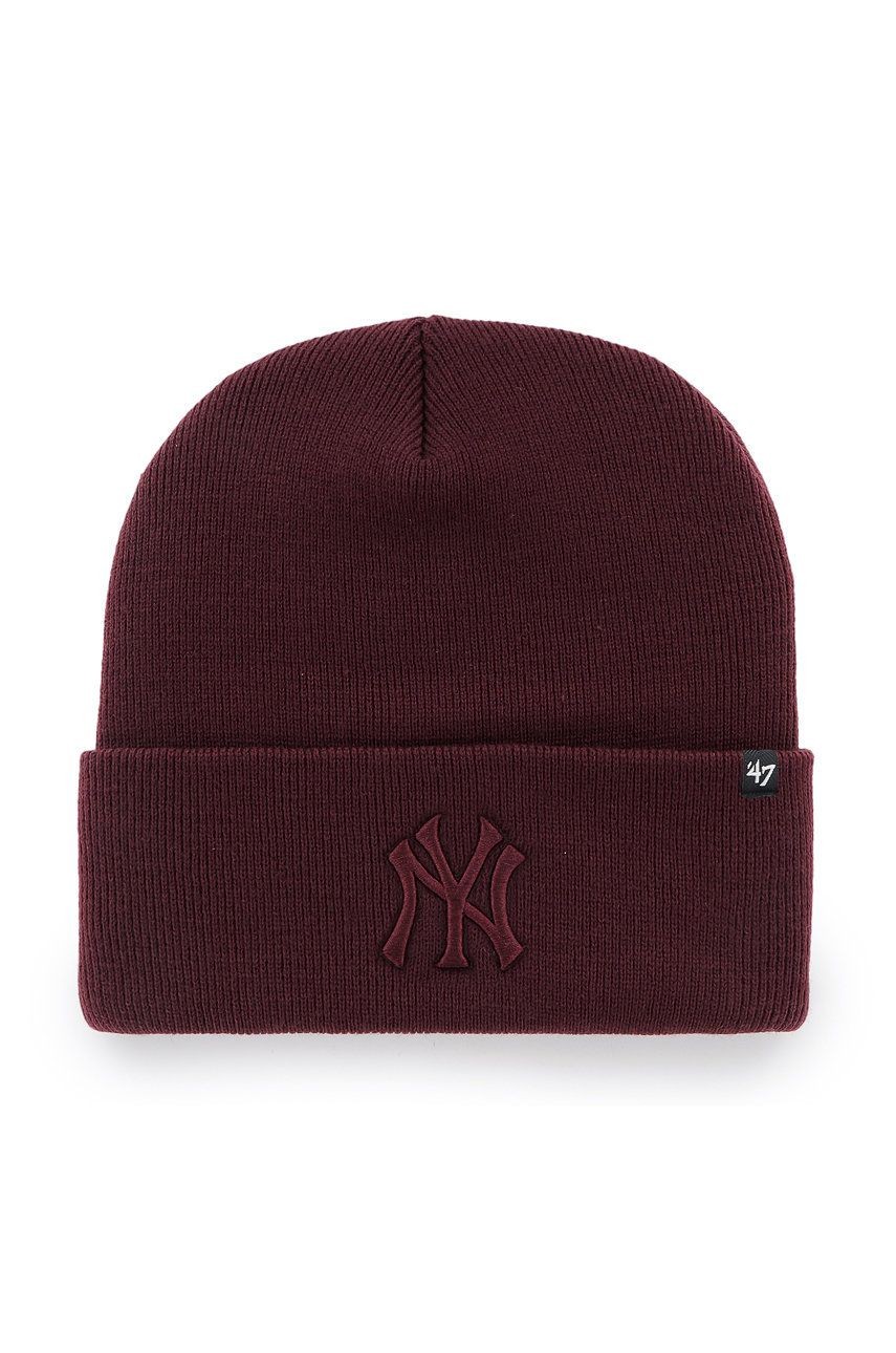Шапка 47 Brand MLB NEW YORK YANKEES HAYMAKER бордова B-HYMKR17ACE-KMA — фото 2