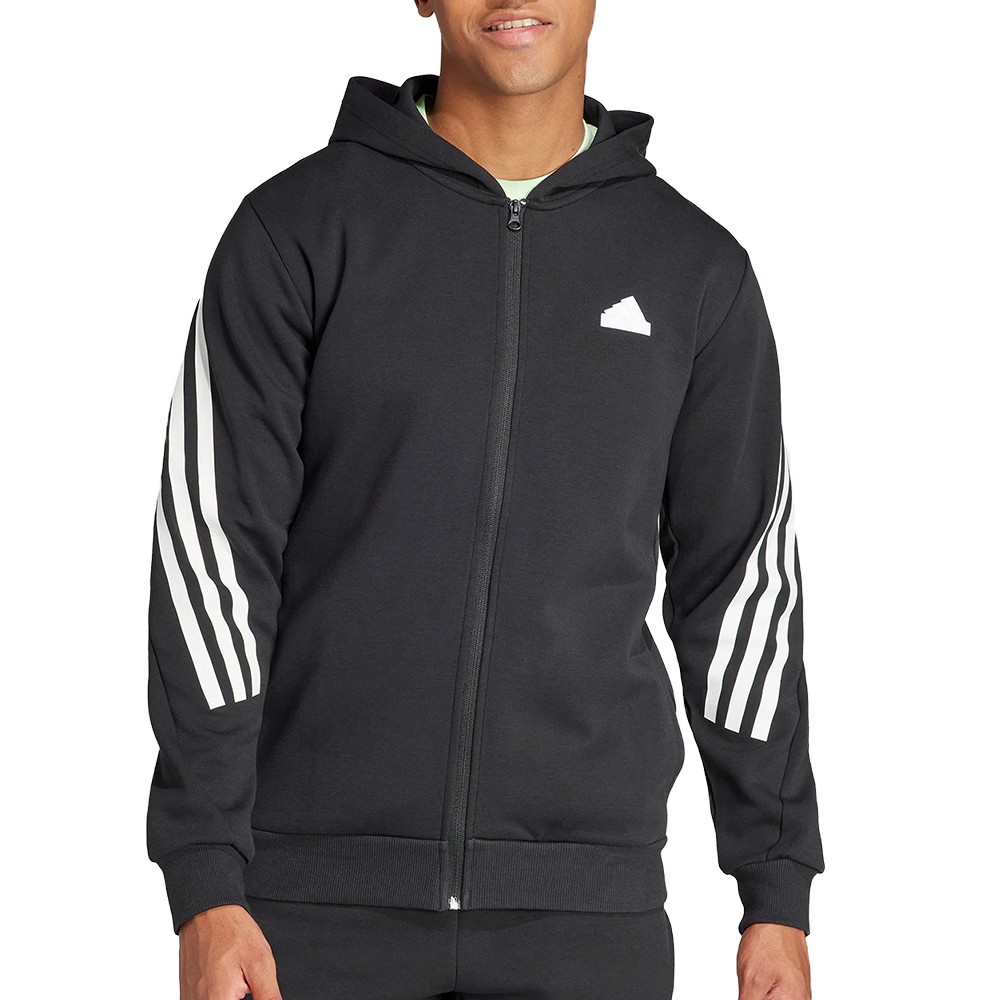 Толстовка мужская Adidas M FI 3S FZ черная IR9159