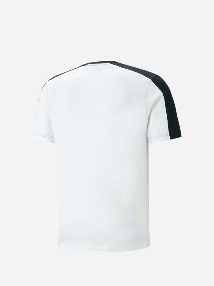 Футболка чоловіча Puma ESS BLOCK x TAPE Tee чорна 67334101 — фото 3