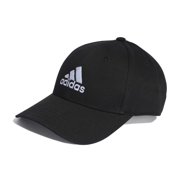 Бейсболка  Adidas BBALL CAP COT черная II3513 изображение 1