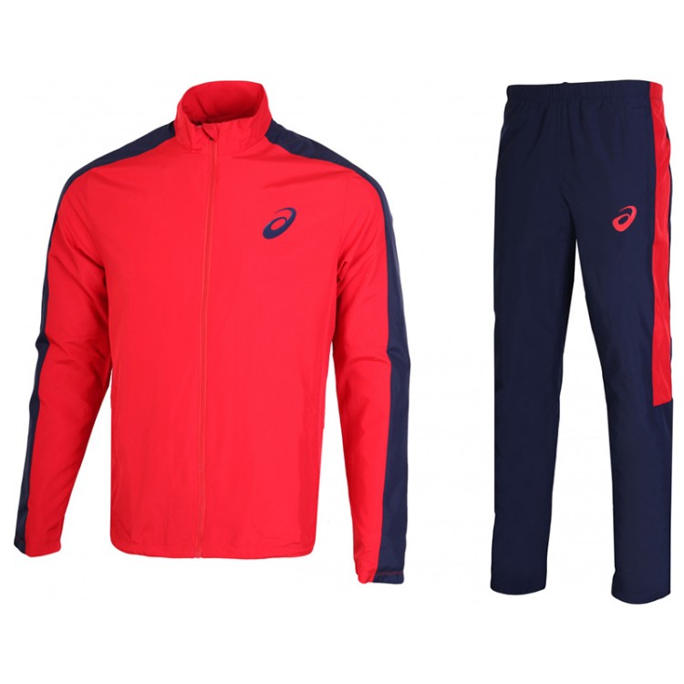 Костюм чоловічий Asics Lined Suit червоний 2051A027-600  изображение 1