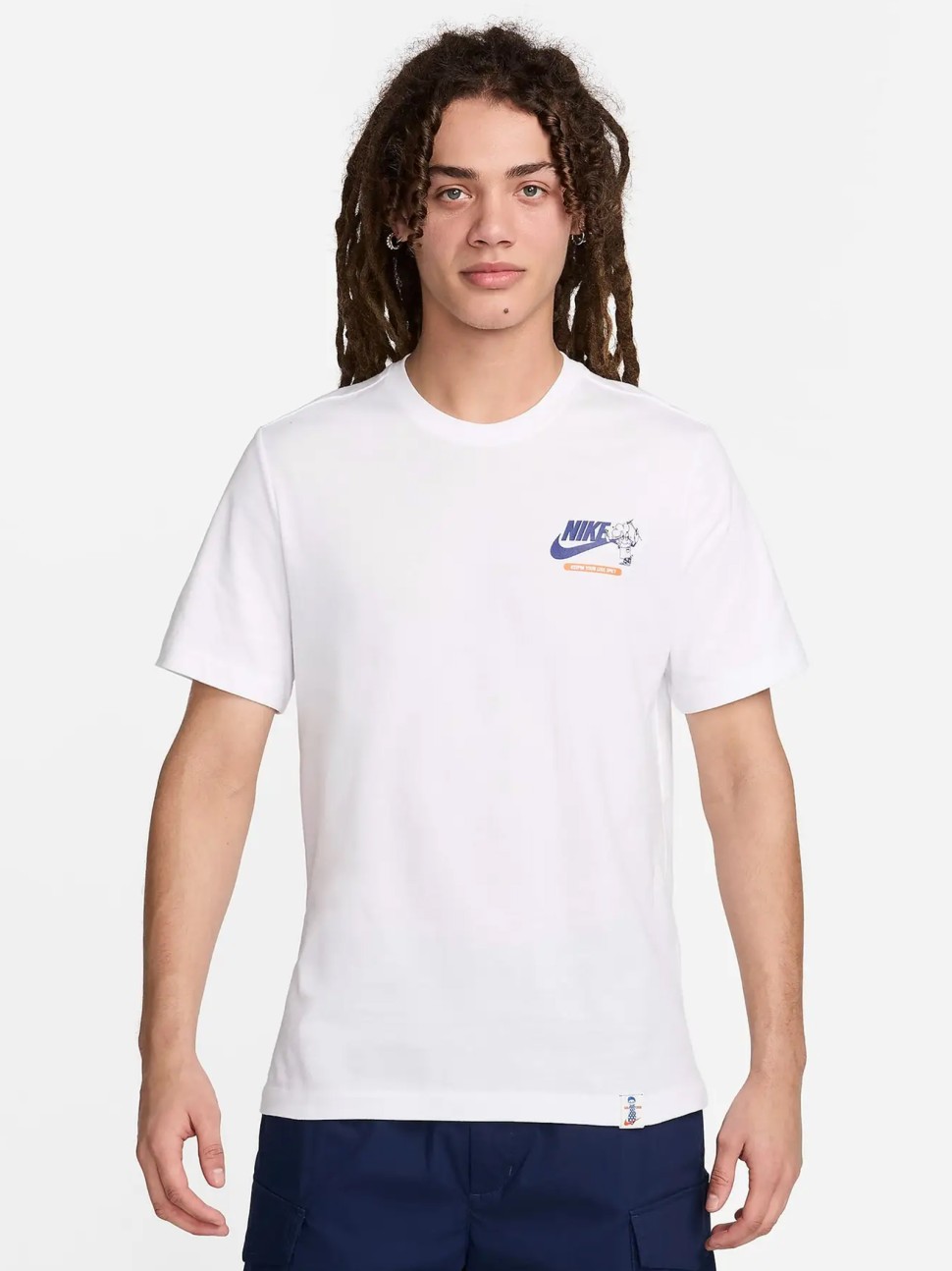 Футболка чоловіча Nike M NSW TEE OC GRAPHIC PK5 біла FV3754-100 — фото 2