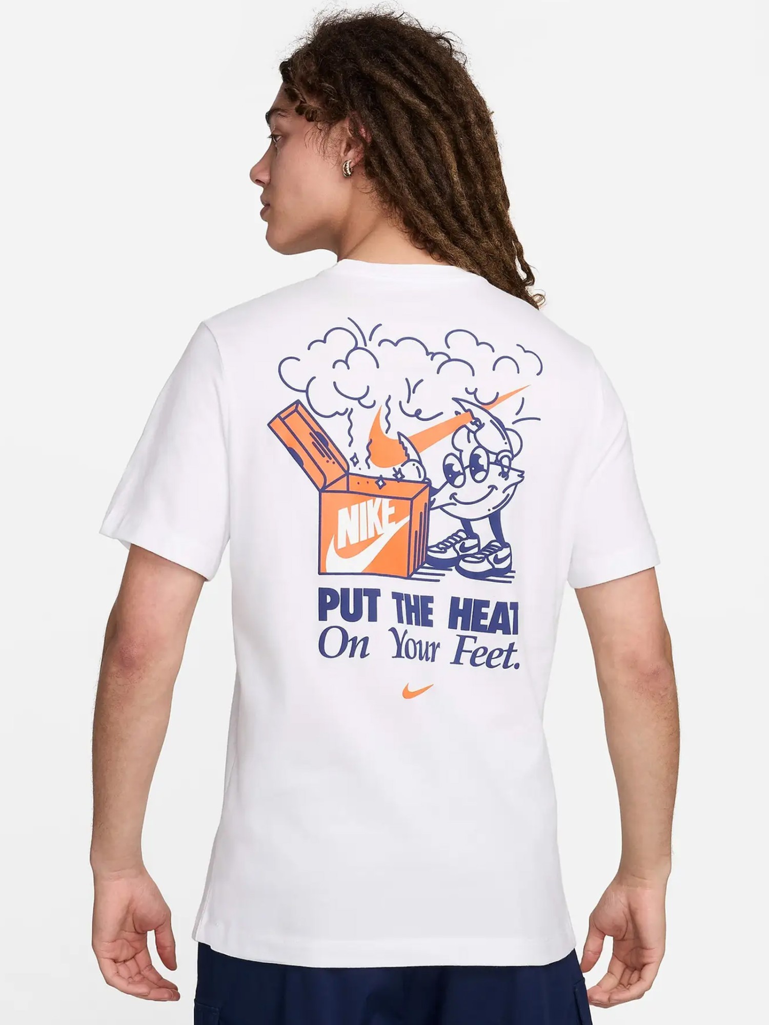 Футболка мужская Nike M NSW TEE OC GRAPHIC PK5 белая FV3754-100 изображение 3