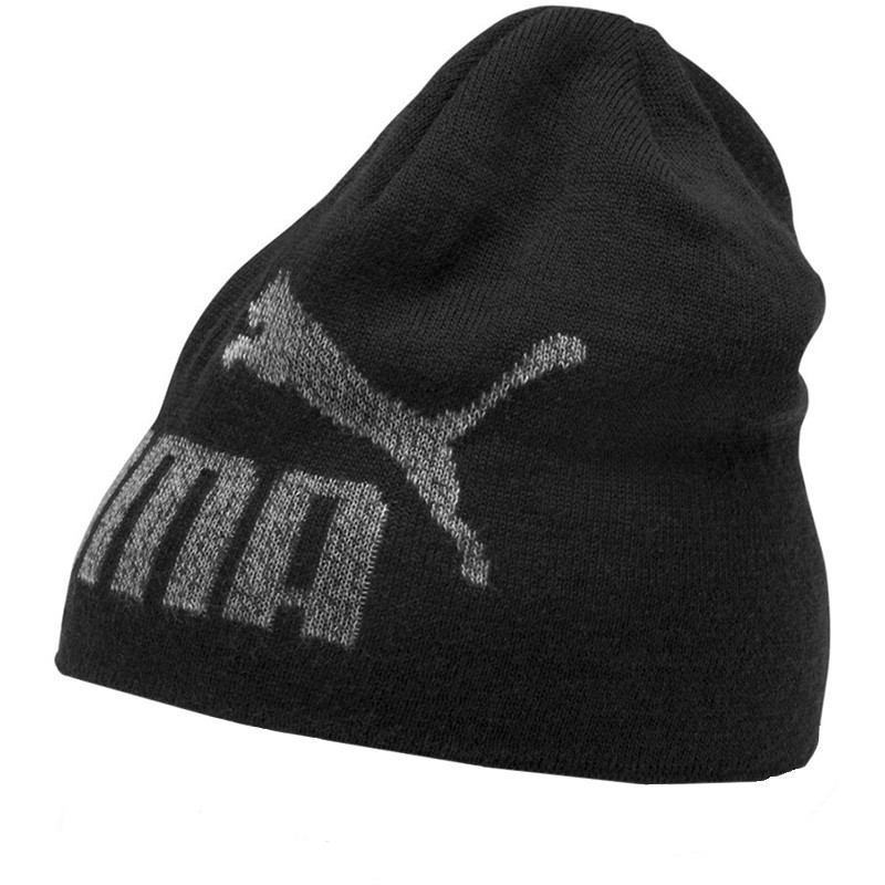 Шапка Puma Ess Logo Beanie черная 2233001 изображение 1