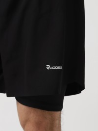 Шорти чоловічі Radder Alparo чорні 122445-010 изображение 5