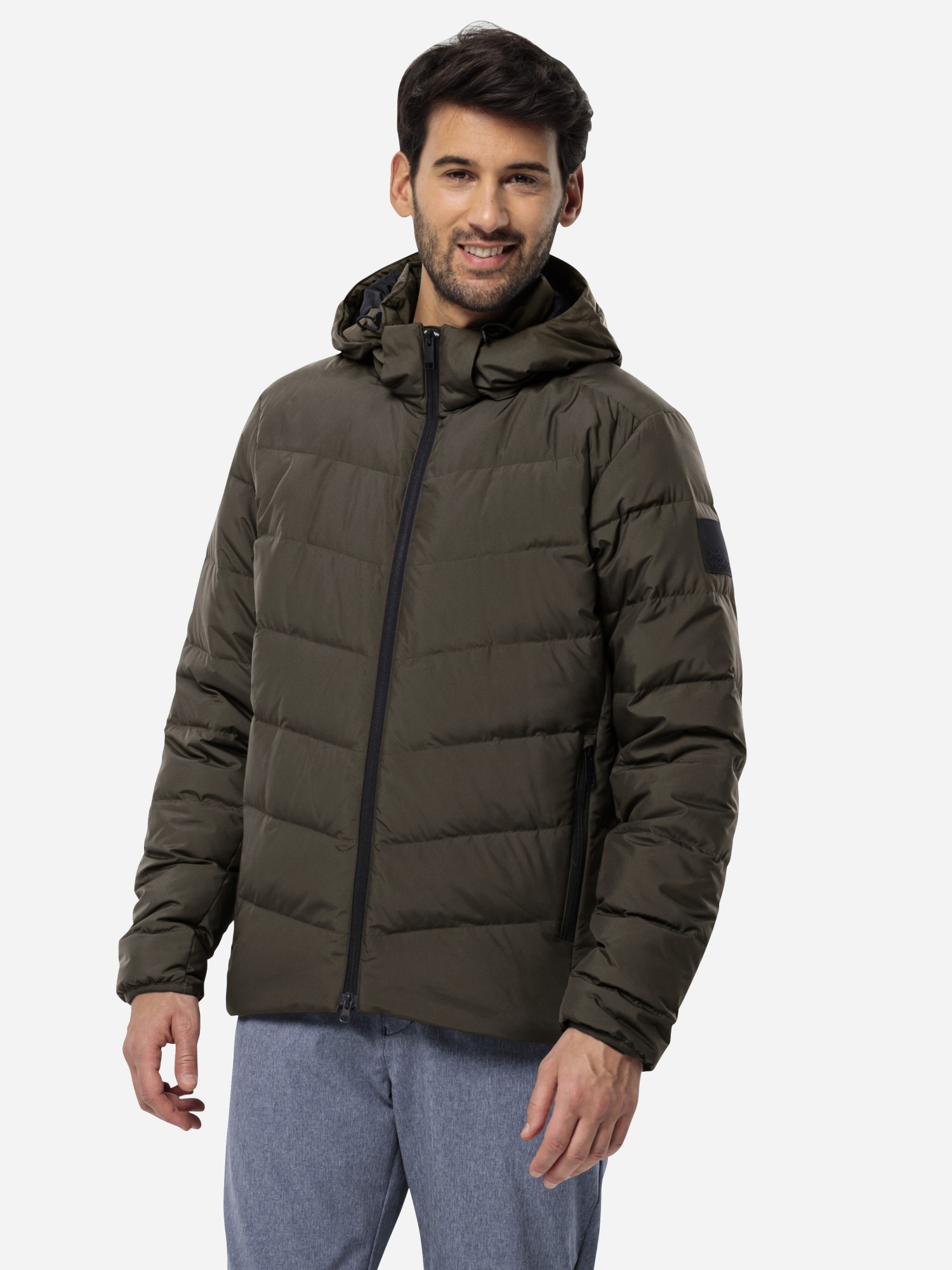 Куртка  мужская Jack Wolfskin COLONIUS JKT M коричневая 1207431-5719 изображение 2