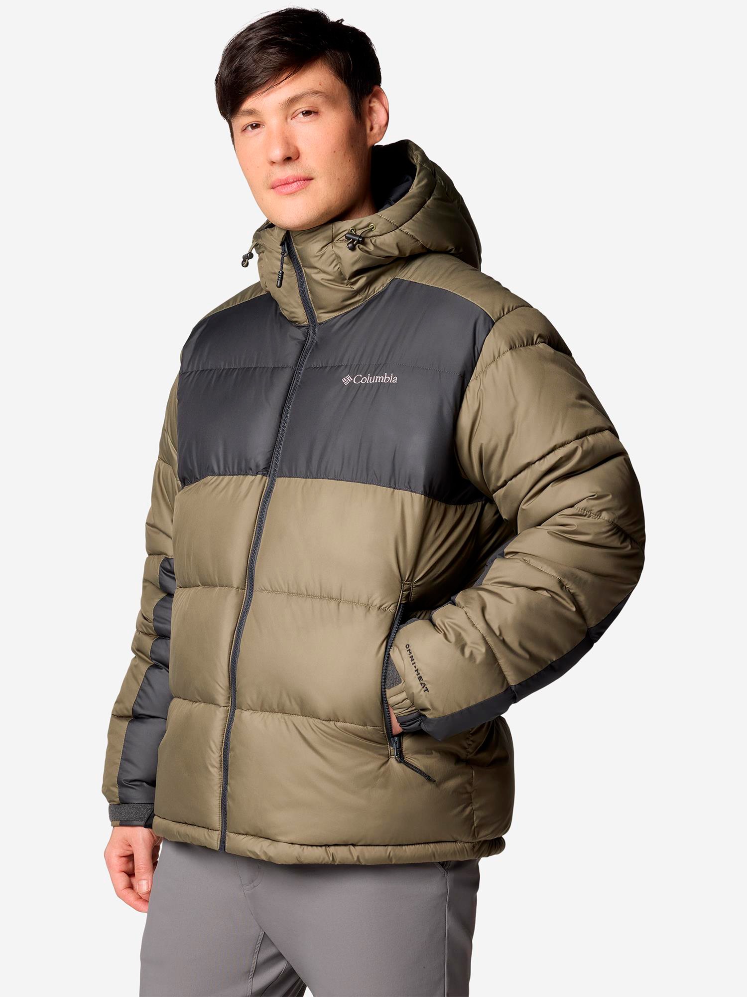 Куртка мужская Columbia PIKE LAKE™ II HOODED JACKET зеленая 2050931-399 изображение 4