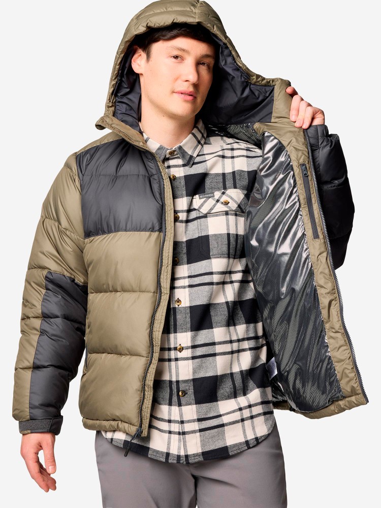 Куртка чоловіча Columbia PIKE LAKE™ II HOODED JACKET зелена 2050931-399 изображение 5