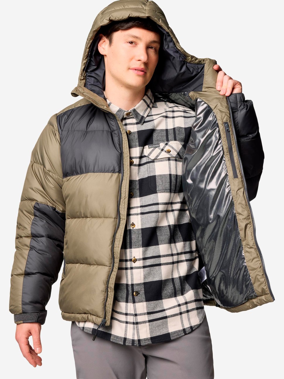 Куртка чоловіча Columbia PIKE LAKE™ II HOODED JACKET зелена 2050931-399 — фото 5