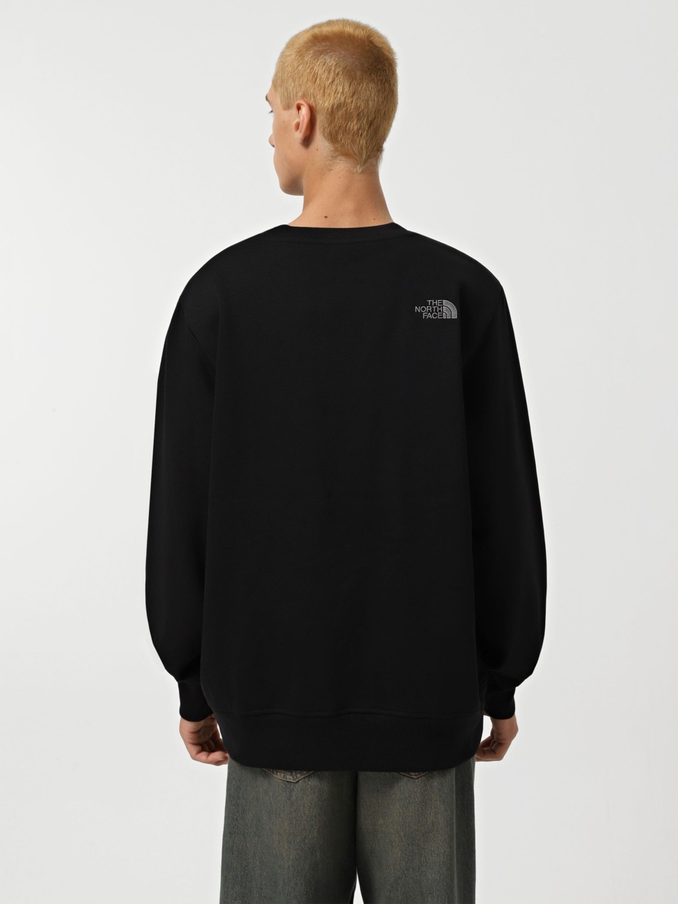 Світшот чоловічий The North Face DREW PEAK CREW чорний NF0A89EKJK31 — фото 3