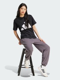 Штани жіночі Adidas W SL FT CF PT сірі JC5693 изображение 4