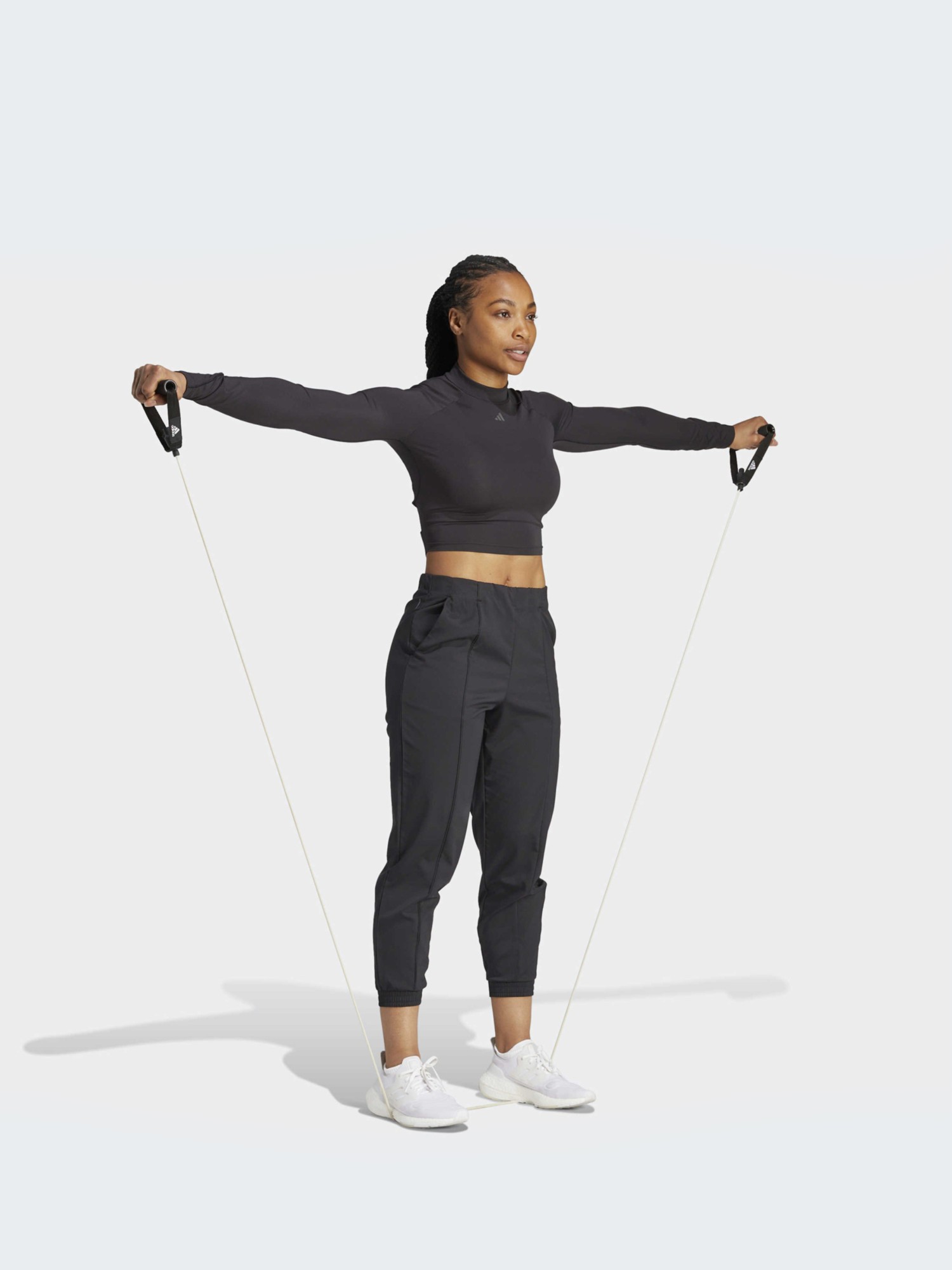 Брюки женские Adidas TR-ES MIN PT черные IJ5923 изображение 4
