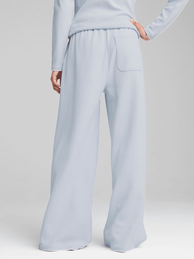 Штани жіночі Puma HER High-Waist Straight Pant блакитні 68506147 изображение 3