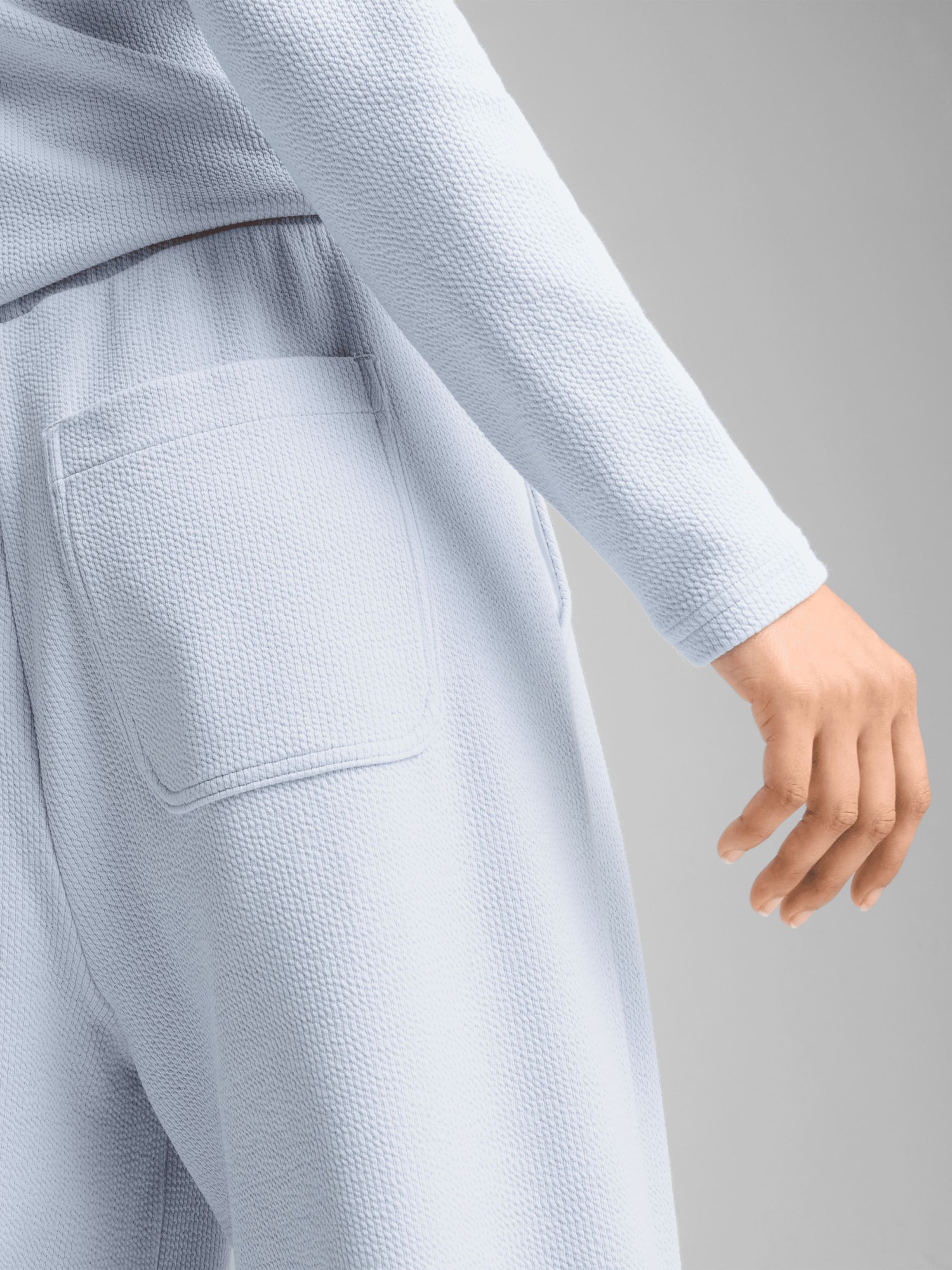 Штани жіночі Puma HER High-Waist Straight Pant блакитні 68506147 изображение 4