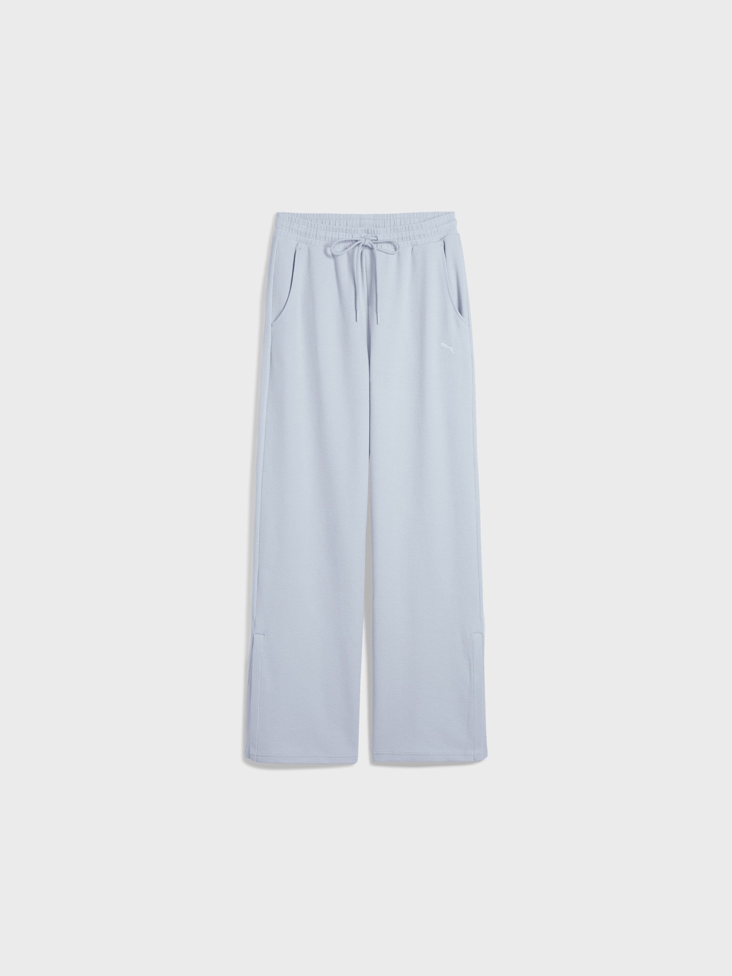 Штани жіночі Puma HER High-Waist Straight Pant блакитні 68506147 изображение 7