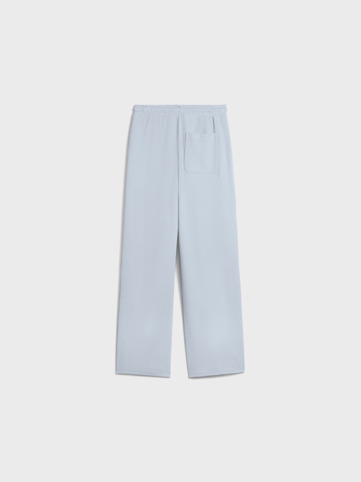 Штани жіночі Puma HER High-Waist Straight Pant блакитні 68506147 изображение 8